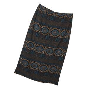 Vintage Briggs Women's 8P Maxi Skirt Boho Artsy Hippie 90's Old Money Y2K Gothic